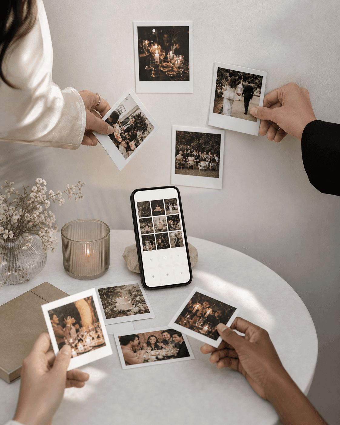 Let guests add the moments you missed.