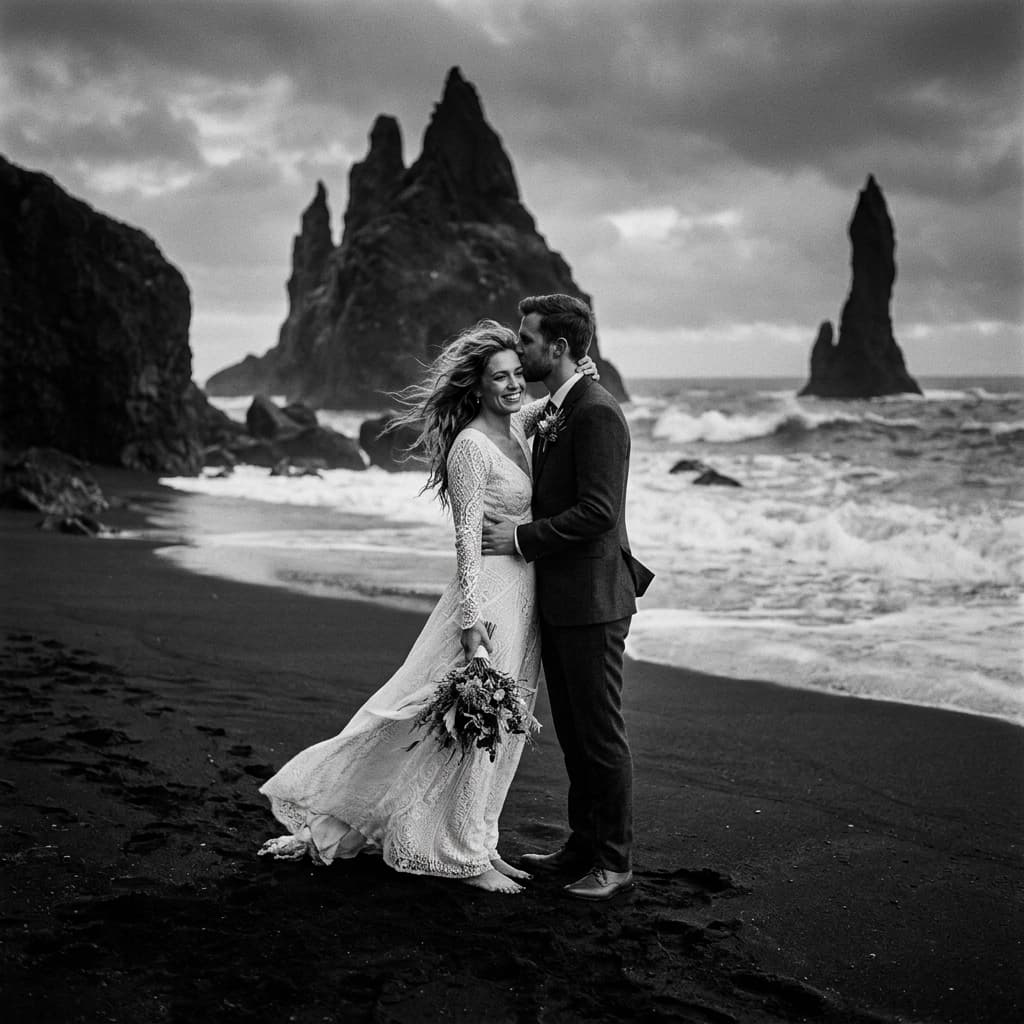 Editorial wedding scene preview
